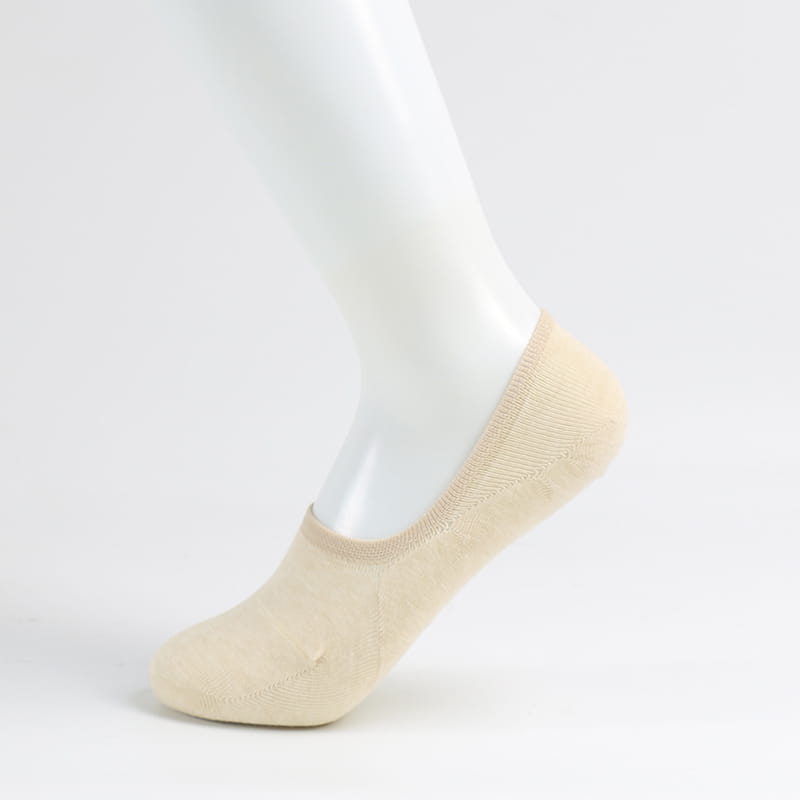 Chaussettes invisibles en coton pour femmes, couleur naturelle, vente en gros, été, sans spectacle