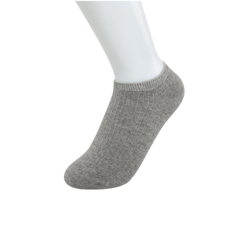 Chaussettes bateau à Double aiguille pour femmes, loisirs et confort, bande verticale, fleur, couture à la main, coton peigné doux, chaussettes en gelée de nylon