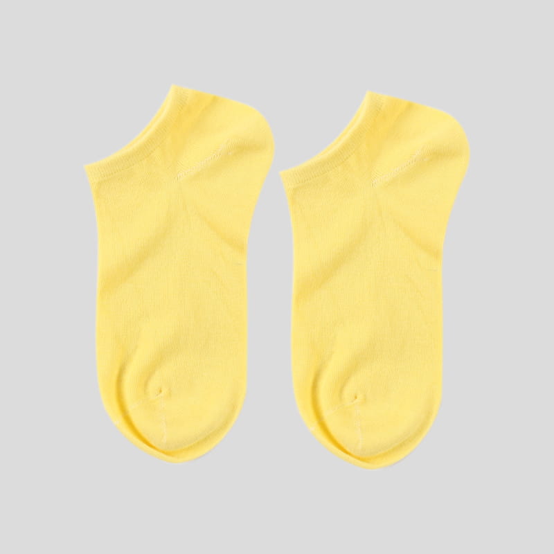 Chaussettes en coton pour femmes, vente en gros, couleur unie, coupe basse, invisibles, vente en gros