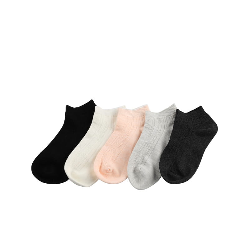 Loisirs et confort chaussettes bateau femme Double aiguille fleur de diamant couture à la main chaussettes en coton peigné doux