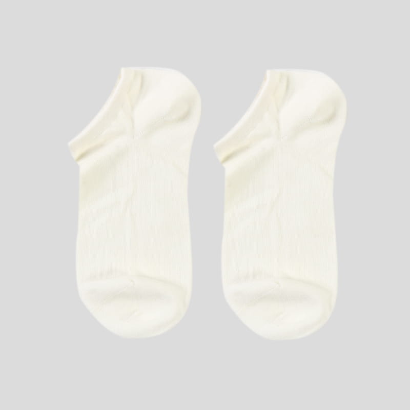 Chaussettes en coton pour femmes, vente en gros, couleur unie, coupe basse, invisibles, vente en gros