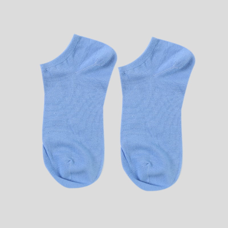 Chaussettes en coton pour femmes, vente en gros, couleur unie, coupe basse, invisibles, vente en gros