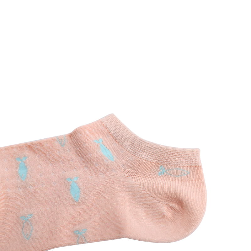 Chaussettes de bateau pour femmes, décontractées et confortables, en soie super douce, fleur de poisson, couture à la main