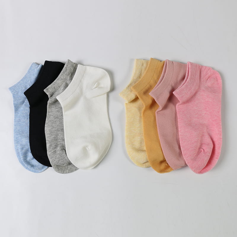 Offre spéciale de haute qualité respirant solide bonbons femmes cheville chaussettes colorées