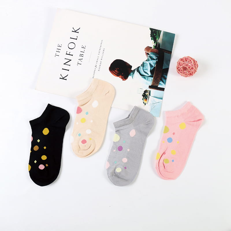 Chaussettes athlétiques basses à la cheville pour femmes, invisibles, décontractées, en coton