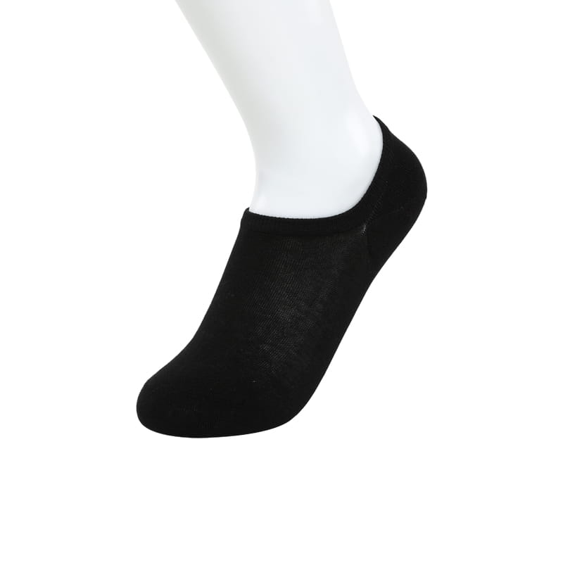 Chaussettes femme ultra fines en coton peigné nylon couleur auron plates cousues main