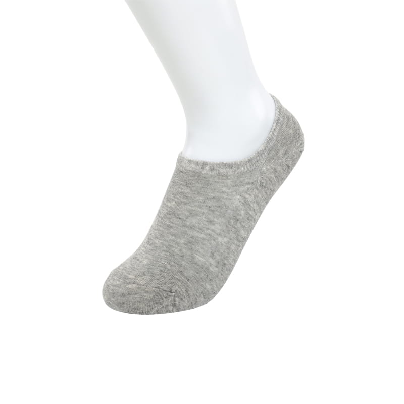 Chaussettes femme ultra fines en coton peigné nylon couleur auron plates cousues main