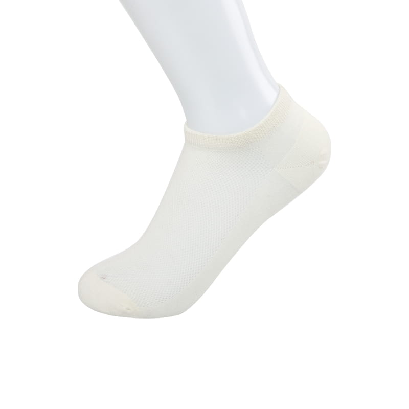 Chaussettes bateau féminines en coton peigné Ultra-fin, nylon, couleur auréthane, demi-maille, cousues à la main