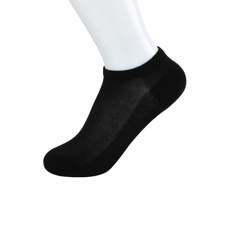 Chaussettes bateau féminines en coton peigné Ultra-fin, nylon, couleur auréthane, demi-maille, cousues à la main