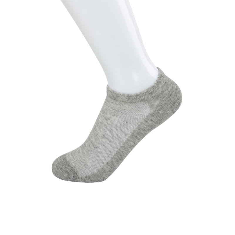 Chaussettes bateau féminines en coton peigné Ultra-fin, nylon, couleur auréthane, demi-maille, cousues à la main