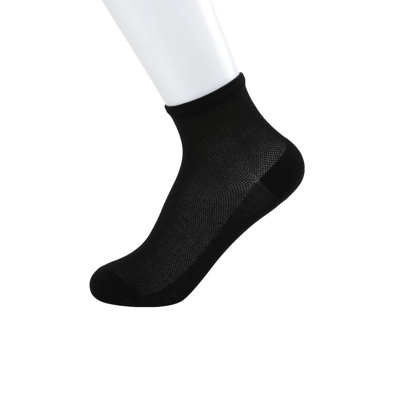 Chaussettes décontractées pour femmes, en coton peigné Ultra-fin, en nylon, couleur auréthane, demi-maille, cousues à la main