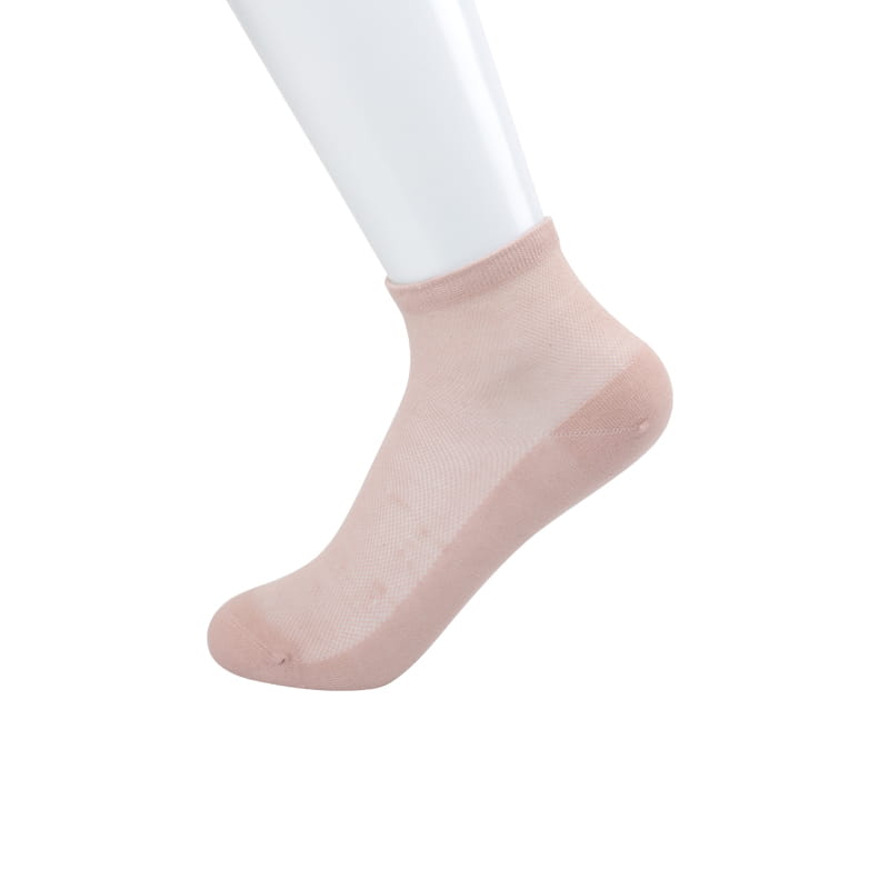 Chaussettes décontractées pour femmes, en coton peigné Ultra-fin, en nylon, couleur auréthane, demi-maille, cousues à la main