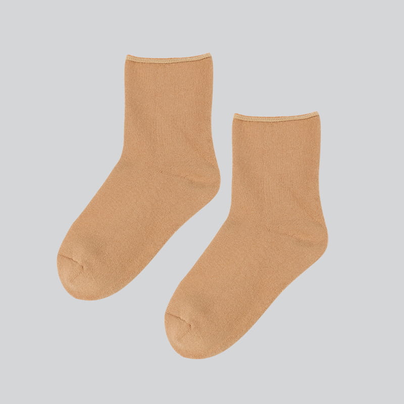 Commerce de gros doux Terry chaud hiver coloré dames équipage femmes chaussettes en coton