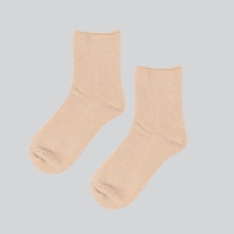 Commerce de gros doux Terry chaud hiver coloré dames équipage femmes chaussettes en coton