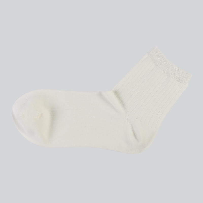 6 couleurs en gros coton Teen Tube blanc Crew femmes chaussettes d'hiver