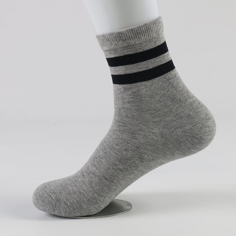 Chaussettes rayées en coton pour femmes et adolescentes, Skateboard, écolières