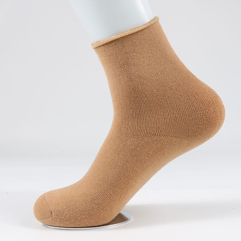 Commerce de gros doux Terry chaud hiver coloré dames équipage femmes chaussettes en coton