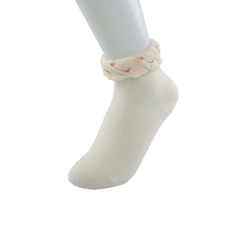 Chaussettes personnalisées à bouche ample pour femmes, chaussettes en coton de couleur Pure, à la mode sauvage