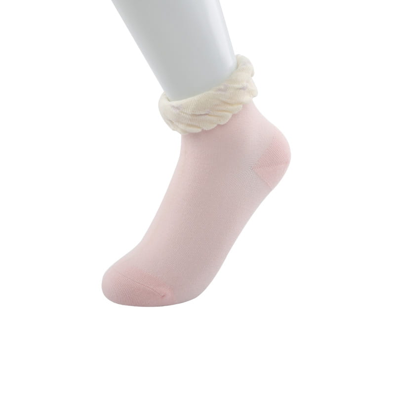 Chaussettes personnalisées à bouche ample pour femmes, chaussettes en coton de couleur Pure, à la mode sauvage