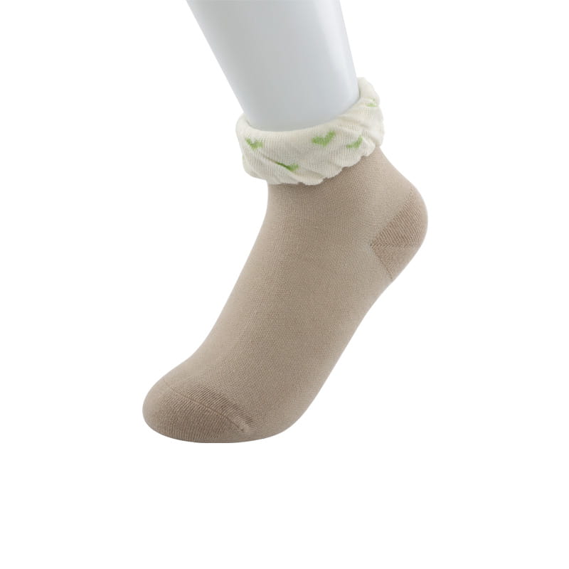 Chaussettes personnalisées à bouche ample pour femmes, chaussettes en coton de couleur Pure, à la mode sauvage