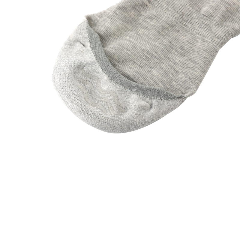 Mode décontractée 1 fois formant talon non-silp anti-off colle coton chaussettes pour hommes