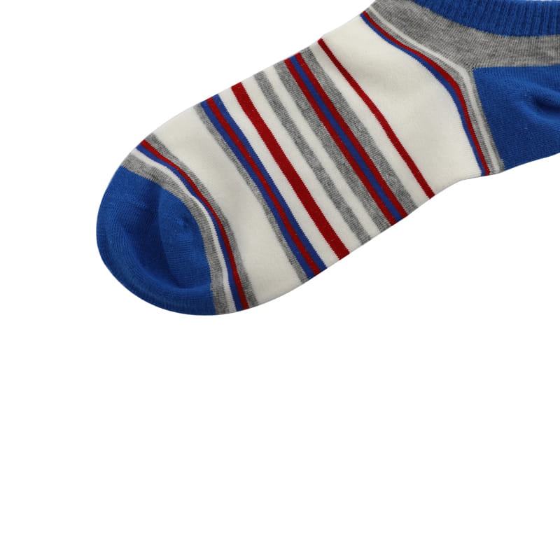 Chaussettes bateau décontractées en coton peigné doux cousues à la main pour hommes