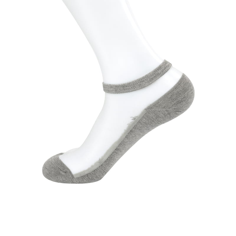 Bas fins en nylon et coton, bas en soie cristal, chaussettes de bateau antidérapantes pour Massage, pour hommes