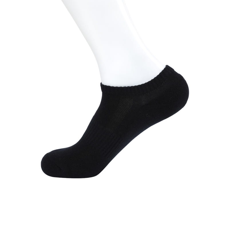 Bas de serviette en coton peigné antibactérien et déodorant qui évacue l'eau, chaussettes bateau pour hommes