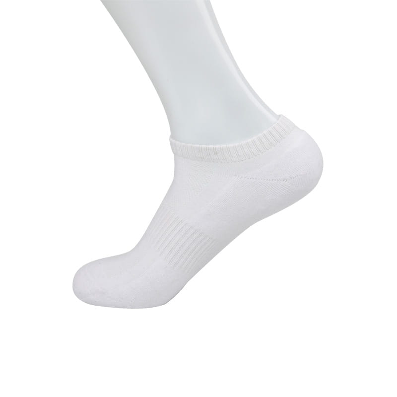 Bas de serviette en coton peigné antibactérien et déodorant qui évacue l'eau, chaussettes bateau pour hommes