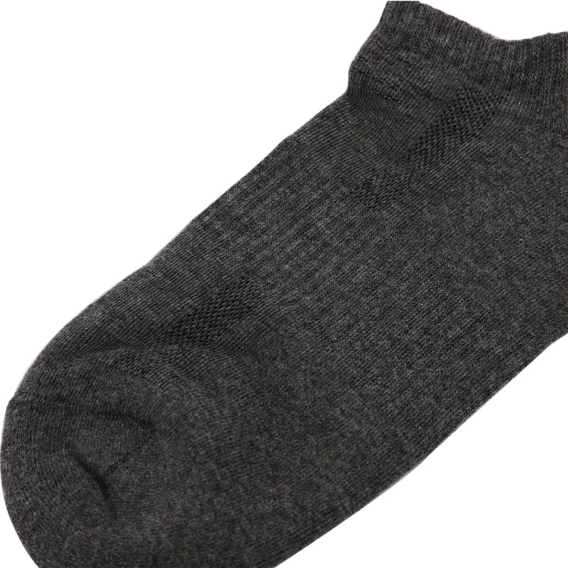 Bas de serviette en coton peigné antibactérien et déodorant qui évacue l'eau, chaussettes bateau pour hommes