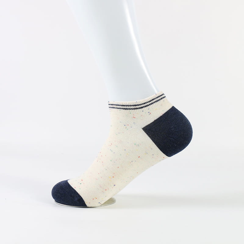 Chaussettes en coton peigné pour hommes, robe de printemps, vente en gros