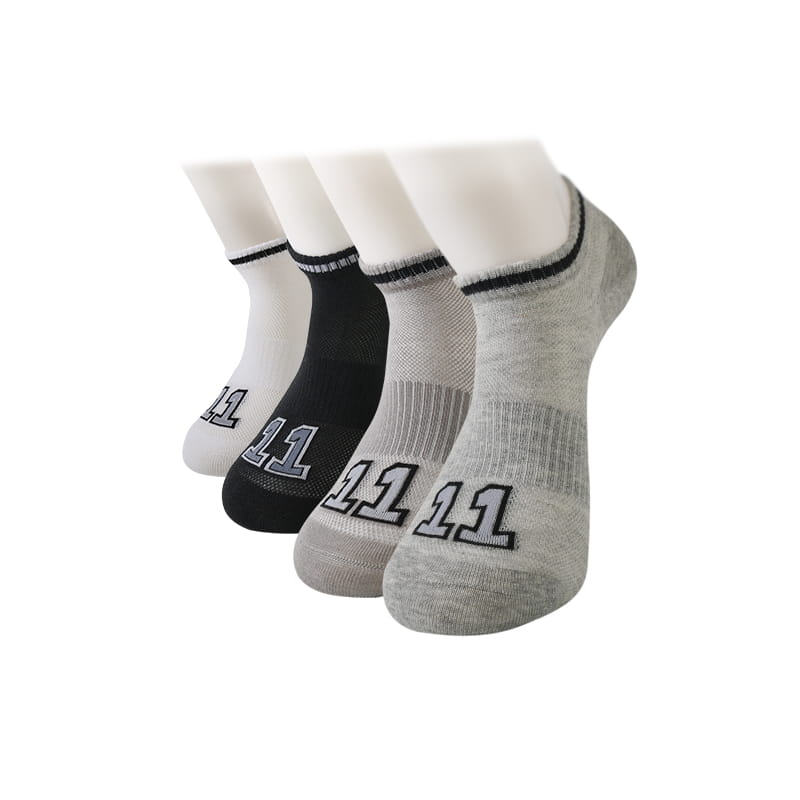 Chaussettes de sport en coton peigné pour hommes, maille fine, course à pied, sport