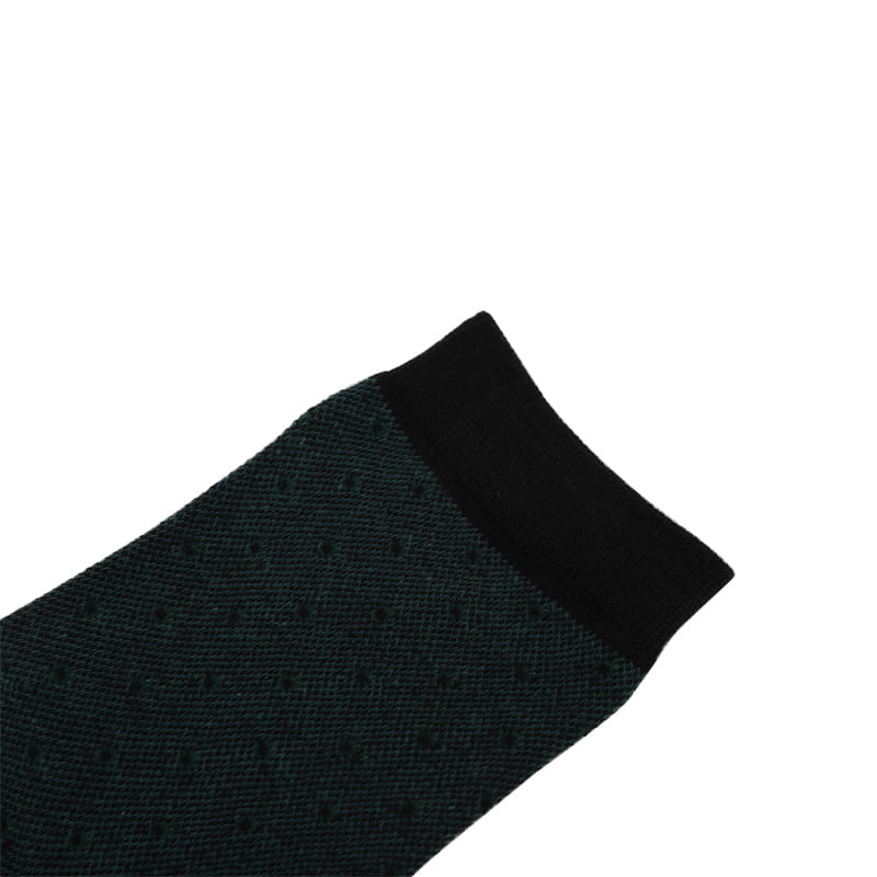 Chaussettes d'affaires décontractées et confortables à rayures verticales pour hommes, chaussettes en coton cousues à la main