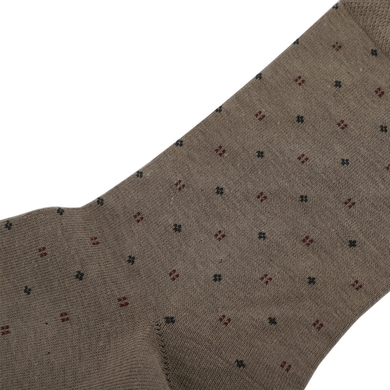 Chaussettes décontractées en coton pour hommes, manchette ample, quatre points, petite fleur, lien à la main