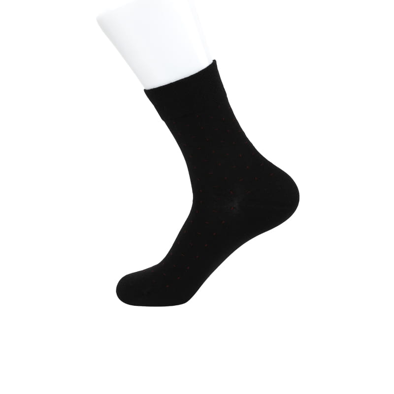 Chaussettes pour hommes en coton, décontractées et confortables, cousues à la main, à bouche ample