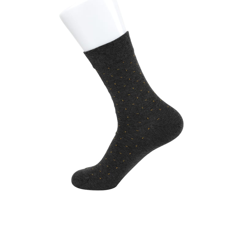 Chaussettes pour hommes en coton, décontractées et confortables, cousues à la main, à bouche ample