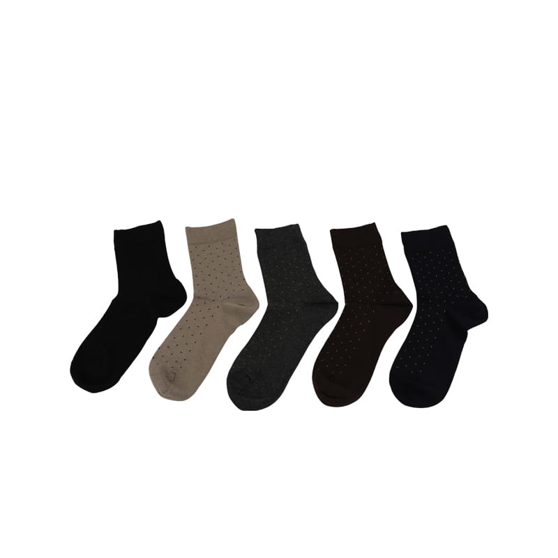 Chaussettes pour hommes en coton, décontractées et confortables, cousues à la main, à bouche ample