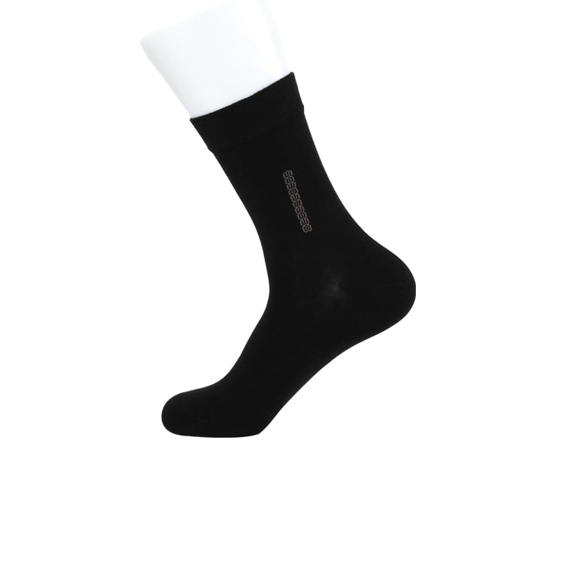 Chaussettes décontractées amples en coton cousues à la main Luokou pour hommes