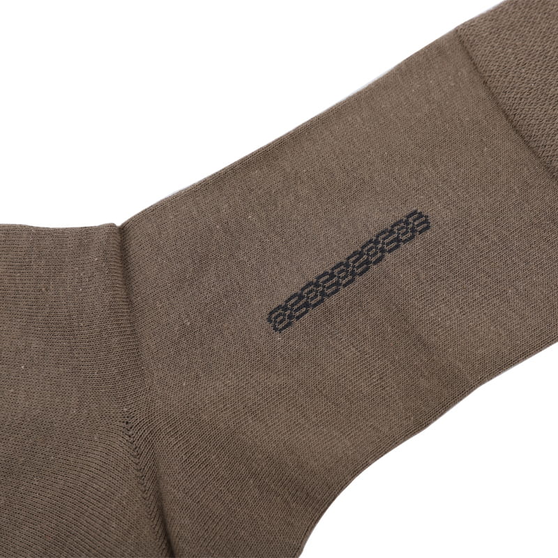 Chaussettes décontractées amples en coton cousues à la main Luokou pour hommes