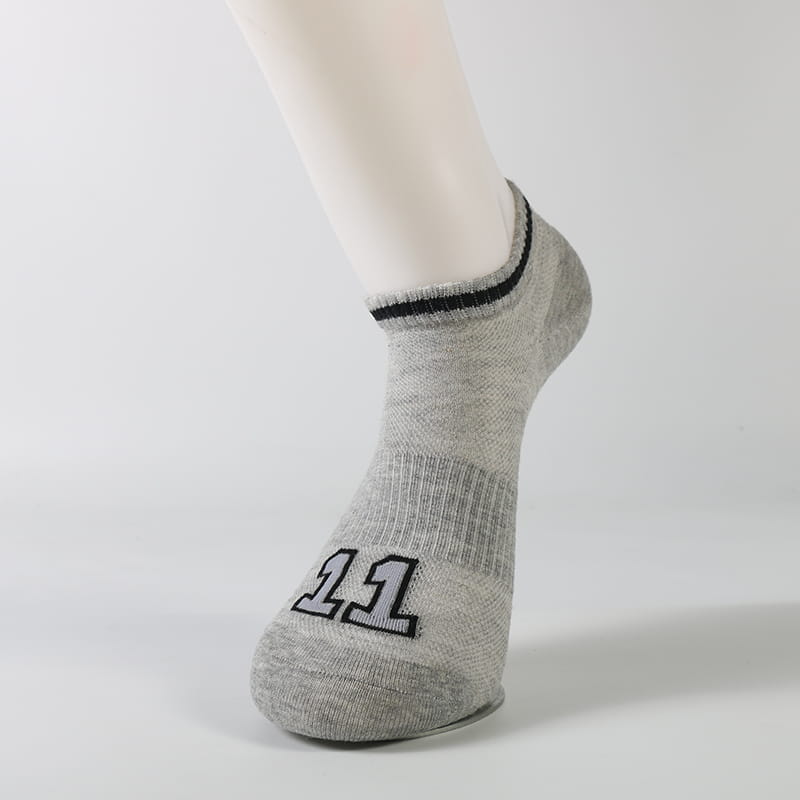 Chaussettes de sport en coton peigné pour hommes, maille fine, course à pied, sport