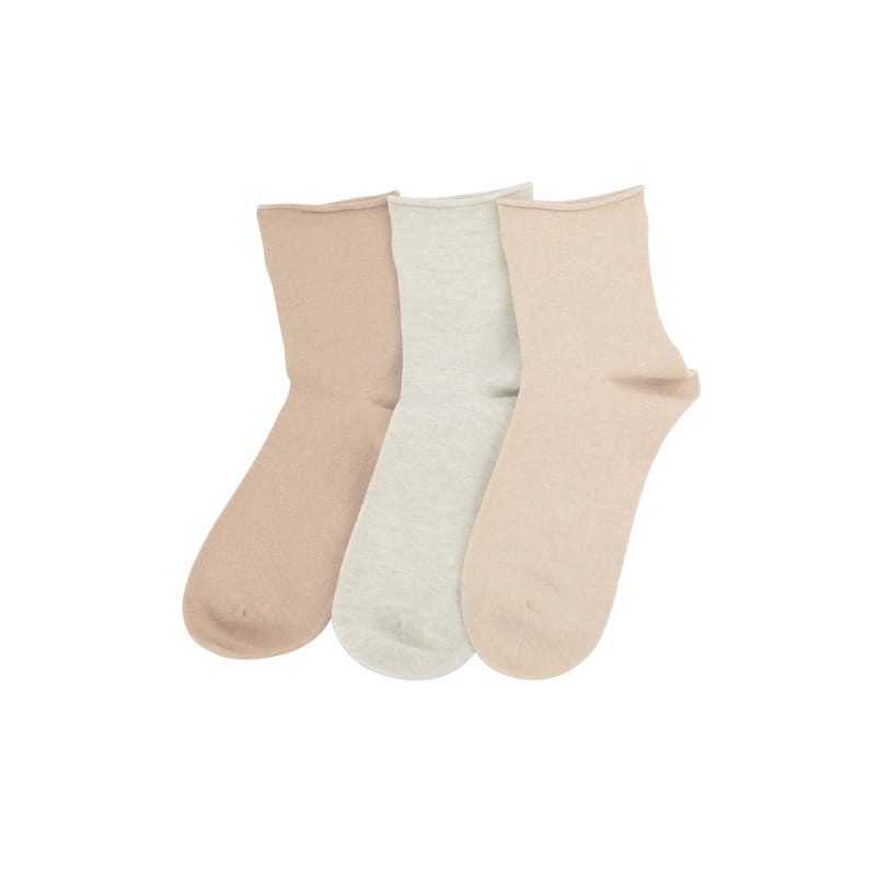 Rouleau de coton de couleur naturelle, respirant, absorbant l'humidité, épais, couture à la main, chaussettes pour hommes