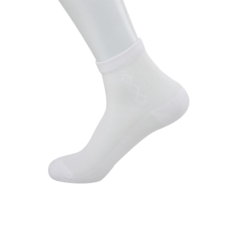 Chaussettes décontractées pour hommes, en coton peigné doux et anti-boulochage, Ultra-minces, demi-maille unie, cousues à la main