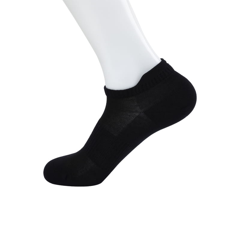 Chaussettes de bateau pour hommes, en fibre de bambou Ultra-fine, à la mode, avec languette anti-frottement, unies, cousues à la main