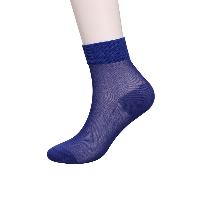 Chaussettes pour femmes en coton et soie en nylon transparent à la mode Chaussettes pour femmes en soie transparente en nylon superfin Chaussettes pour femmes en soie cristal WSD1946