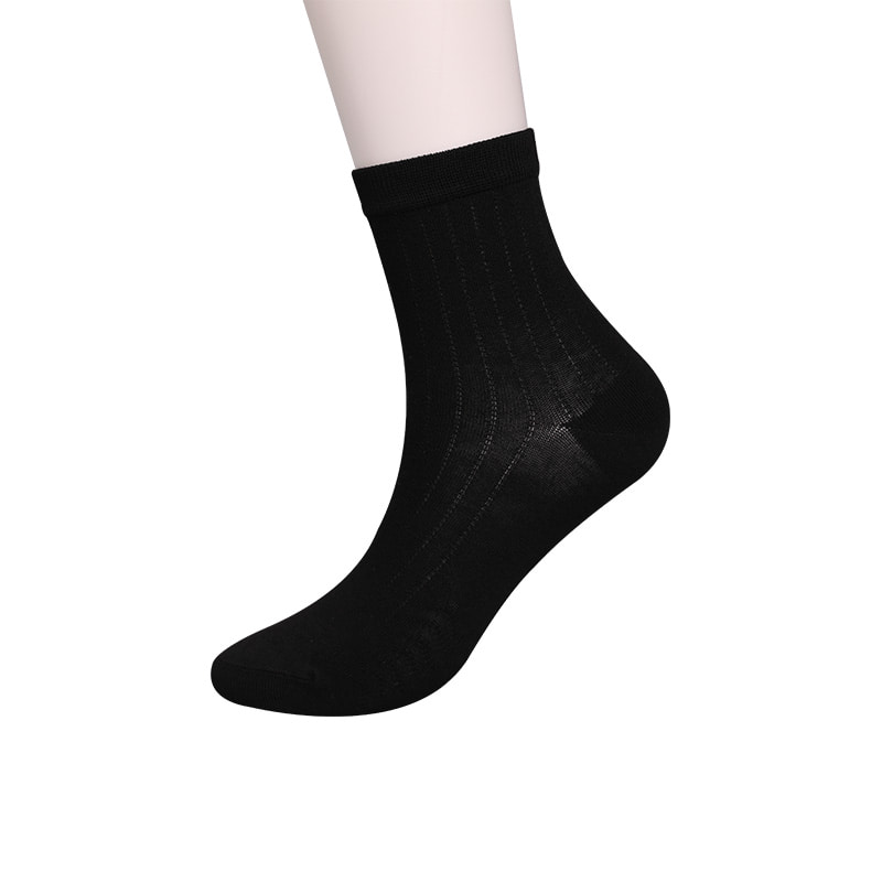 Chaussettes décontractées pour hommes, Collection modale, cercle, rayures verticales, fleurs, douces, cousues à la main, WSD2802