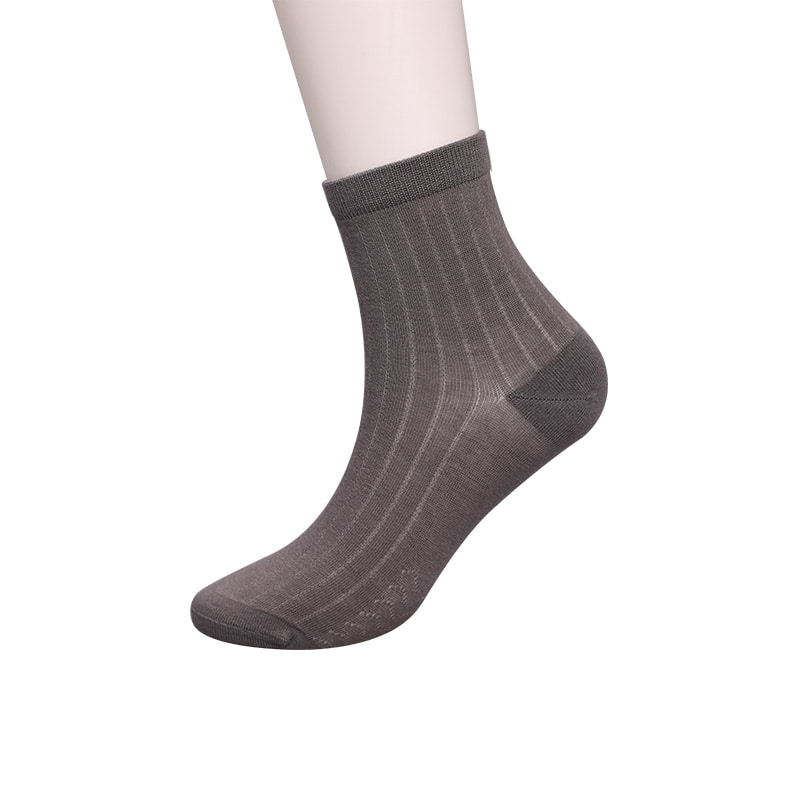Chaussettes décontractées pour hommes, Collection modale, cercle, rayures verticales, fleurs, douces, cousues à la main, WSD2802