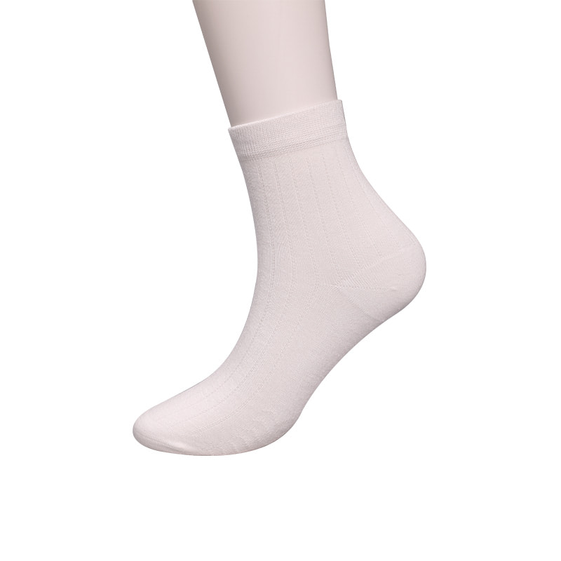 Chaussettes décontractées pour hommes, Collection modale, cercle, rayures verticales, fleurs, douces, cousues à la main, WSD2802