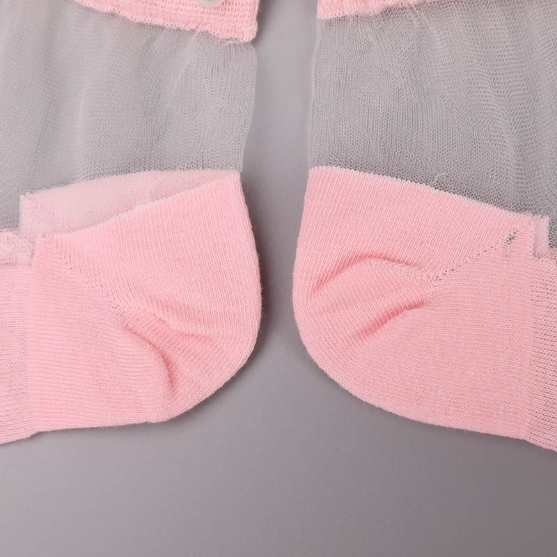 Mode nylon transparent soie coton bas femmes bateau chaussettes haut perle verre cristal soie femmes bateau chaussettes WSD1288