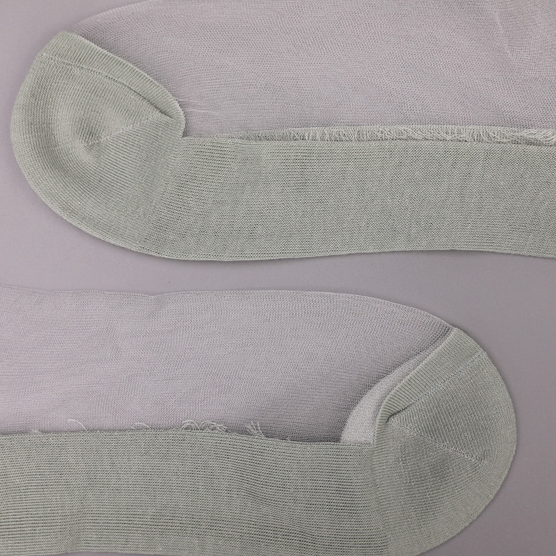 Mode nylon transparent soie coton bas femmes bateau chaussettes haut perle verre cristal soie femmes bateau chaussettes WSD1288