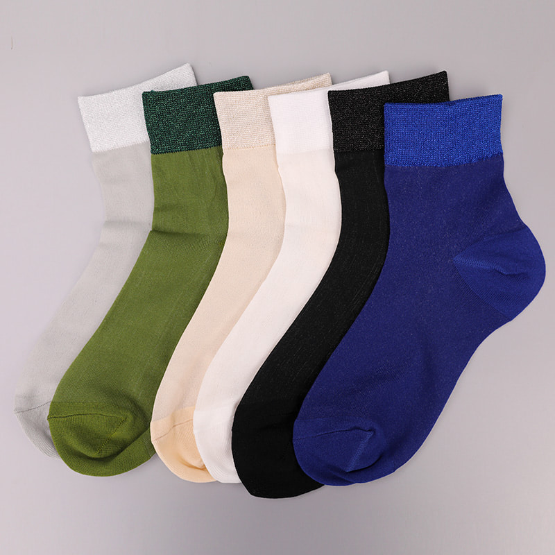 Chaussettes pour femmes en coton et soie en nylon transparent à la mode Chaussettes pour femmes en soie transparente en nylon superfin Chaussettes pour femmes en soie cristal WSD1946